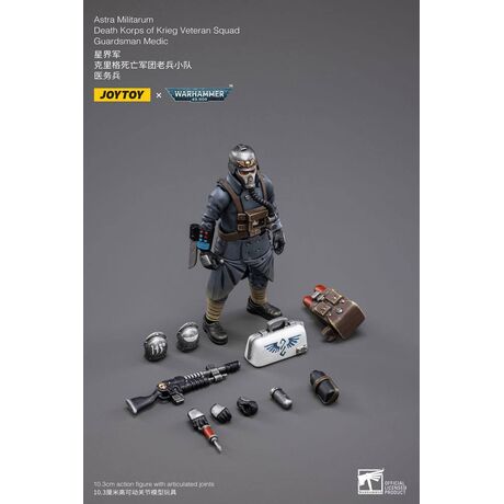 Death Korps of Krieg Veteran Squad Guardsman Medic 10 cm