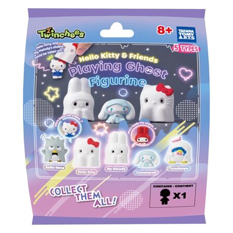 Sanrio Twinchees Mini Figures Hello Kitty & Friends Playing Ghost 5 cm Blind Pack