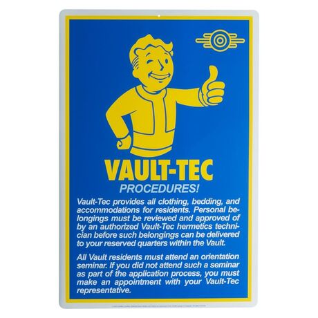 Fallout Metal Sign Procedures