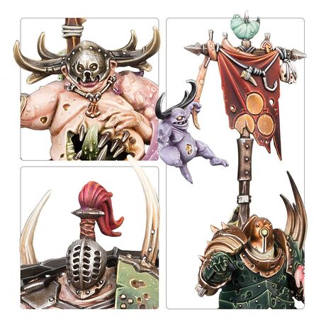 Nurgle Rotbringers Pusgoyle Blightlords D.O.