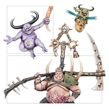 Nurgle Rotbringers Pusgoyle Blightlords D.O.