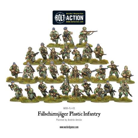 Fallschirmjager Plastic Box