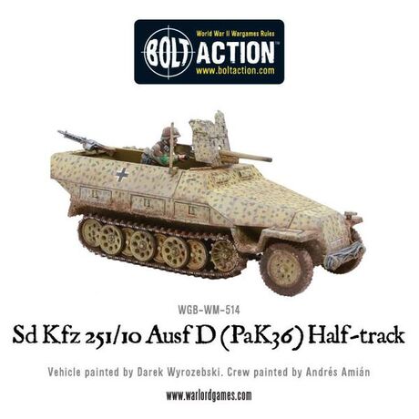 Sd.Kfz 251/10 Ausf D (Pak36) Half Track