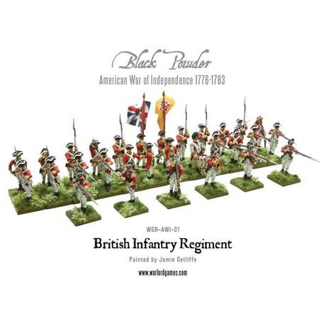 British Infantry Regiment AWI