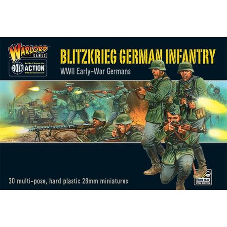 Blitzkrieg German Infantry (Plastic)