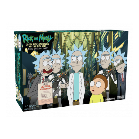 Close Rick Counters of the Rick Kind Deck-building game