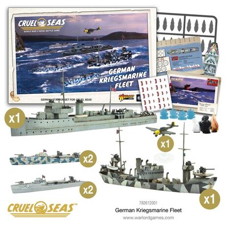 German Kriegsmarine Fleet