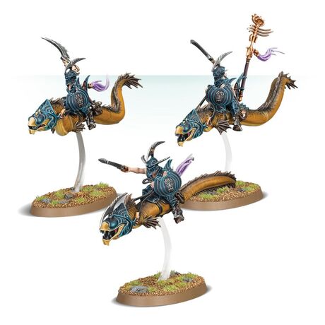 Idoneth Deepkin: Akhelian Morrsarr Guard
