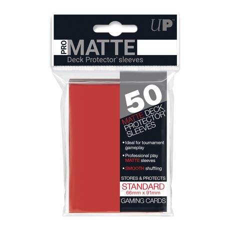 Pro-Matte Red Sleeves