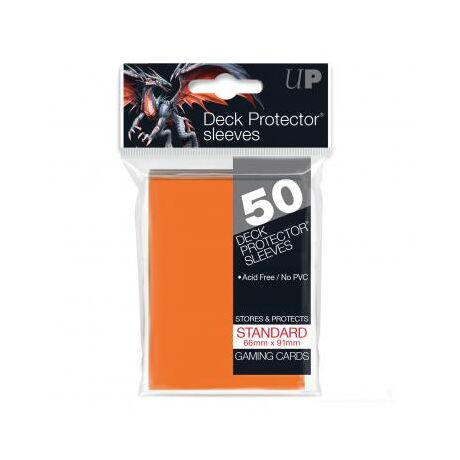 Deck Protector Sleeves Orange