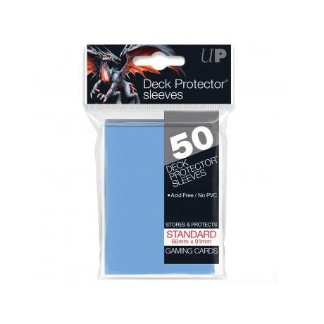 Deck Protector Sleeves Light Blue