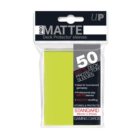 Pro-Matte Bright Yellow Sleeves