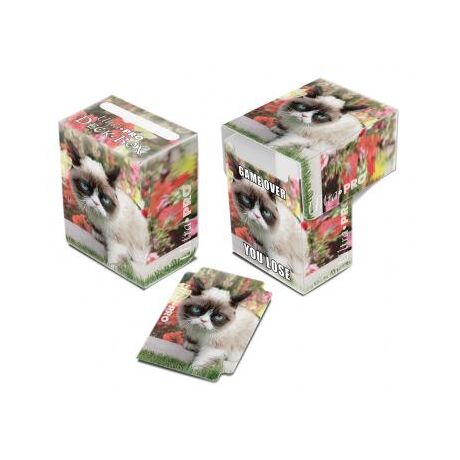 Grumpy Cat Flowers Deck Box