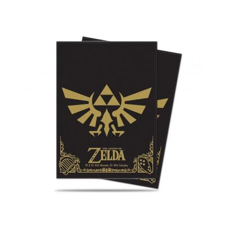Zelda Sleeves Black & Gold