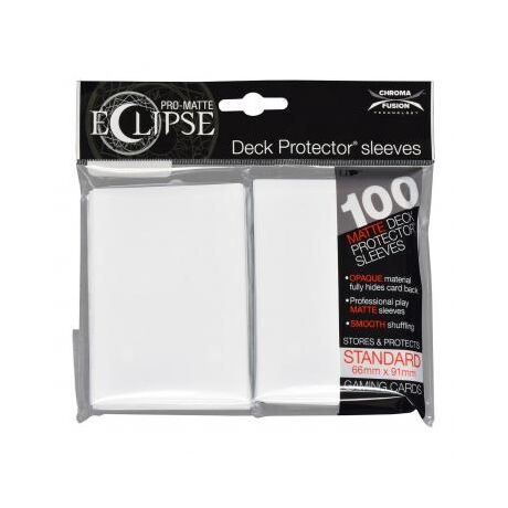 Eclipse Arctic PRO-Matte Sleeves (White)
