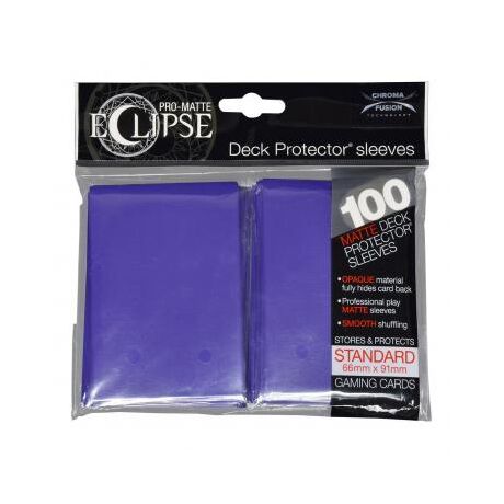 Eclipse Royal Purple PRO-Matte Sleeves
