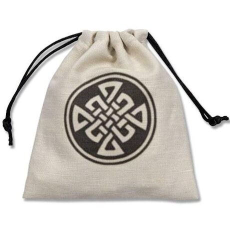 CELTIC BEIGE DICE BAG