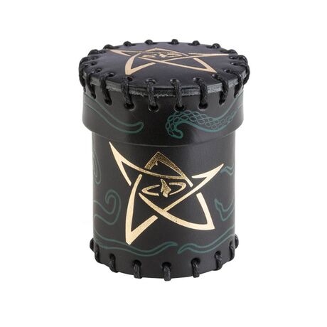 Cthulhu Black & Green-Golden Dice Cup