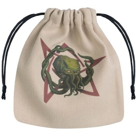 Call of Cthulhu MultiColor Beige Dice Bag