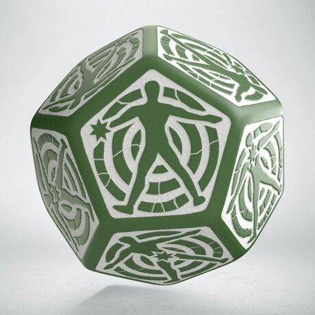 D12 GREEN & WHITE HIT LOCATION DIE
