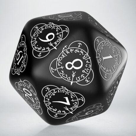 LEVEL COUNTER D20 BLACK&WHITE