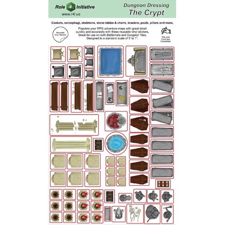 The Crypt: Dungeon Dressings Stickers