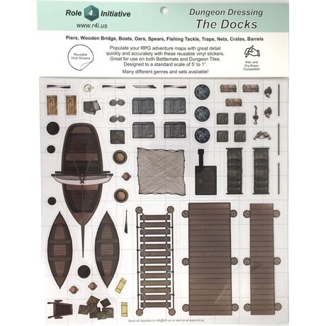 The Docks: Dungeon Dressings Stickers