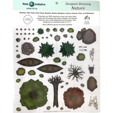Nature: Dungeon Dressings Stickers