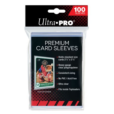 Premium Card Sleeves Clear (100)