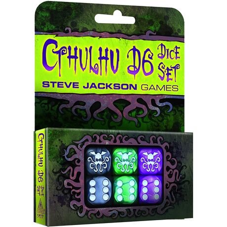 Cthulhu D6 Dice Set