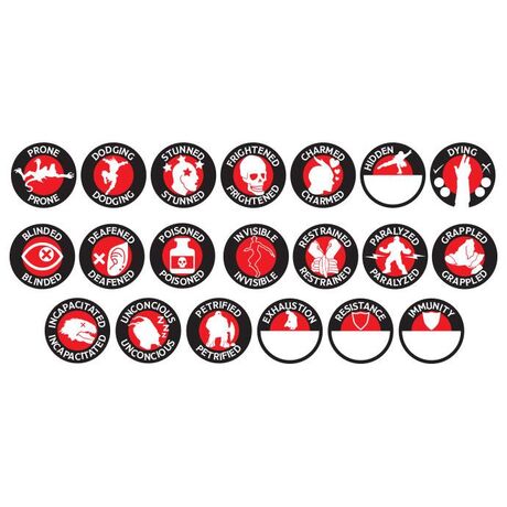 D&D Gaming Aids: Character Token Set