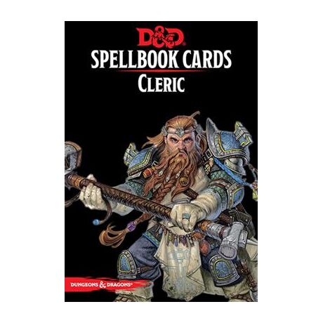 D&D Spellbook Cards: Cleric