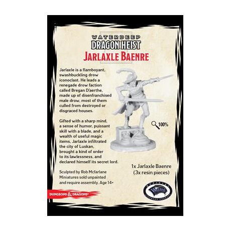 D&D Collector's Series: Jarlaxle Baenre