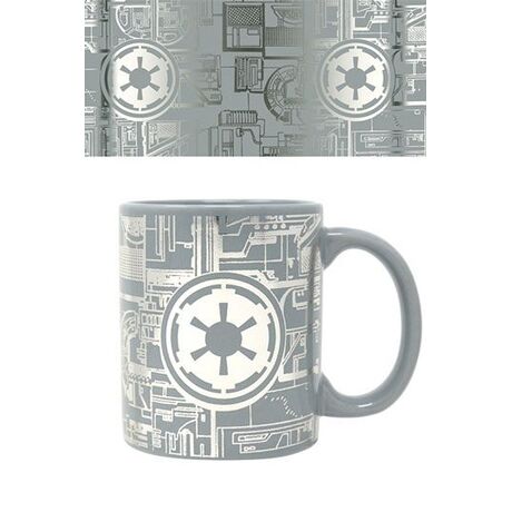 STAR WARS FOIL MUG DEATH STAR
