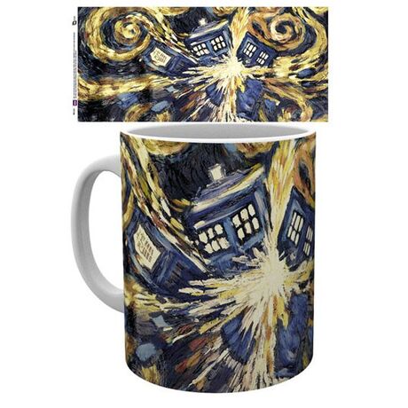 Doctor Who Ceramic Mug Exploding Tardis