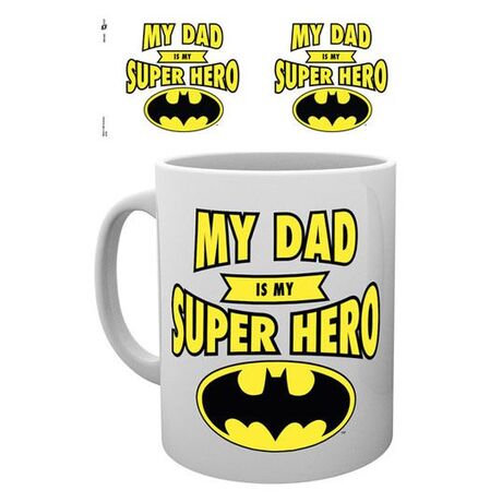 DC Comics Ceramic Mug Batman Dad Superhero