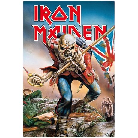 Iron Maiden Tin Sign Trooper