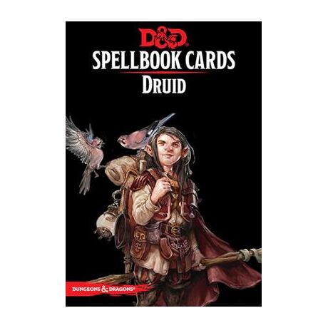SPELLBOOK CARDS DRUID D&D