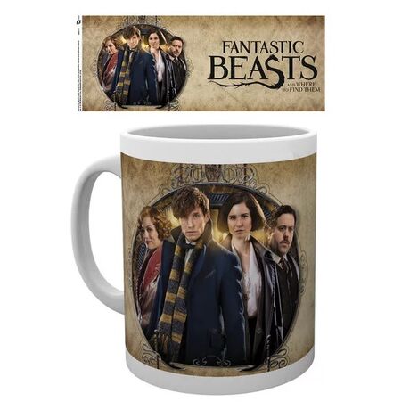 Fantastic Beasts Ceramic  Mug Group Frame