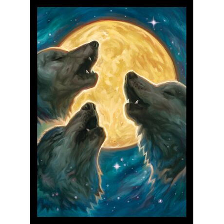 LEGION DOUBLE MATTE SLEEVES 3 WOLVES (50)