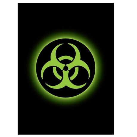 LEGION DOUBLE MATTE SLEEVES BIOHAZARD (50)