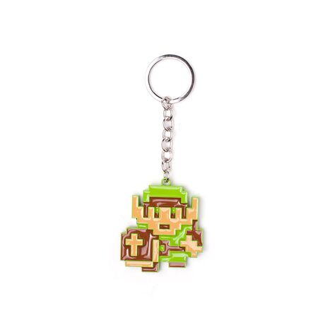 THE LEGEND OF ZELDA KEYCHAIN 8-BIT LINK