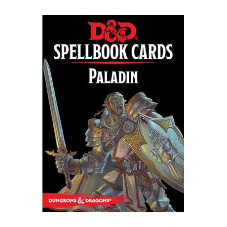 D&D Spellbook Cards: Paladin