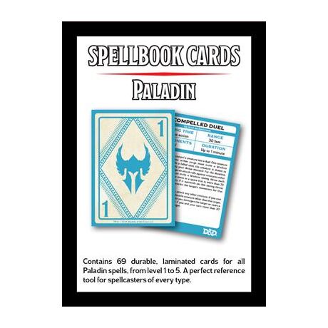 D&D Spellbook Cards: Paladin