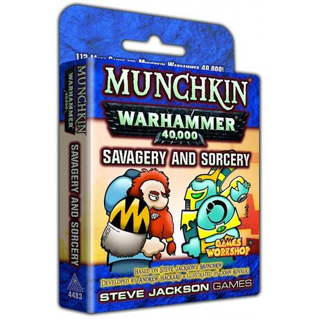 MUNCHKIN 40K: SAVAGERY AND SORCERY