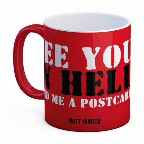 CHUCK NORRIS MUG SEE YOU IN HELL