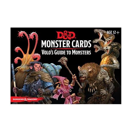 D&D Monster Cards: Volo's Guide