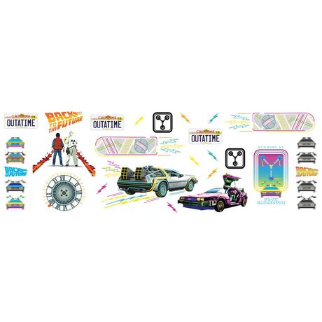 Back to the Future Wall Decal Set