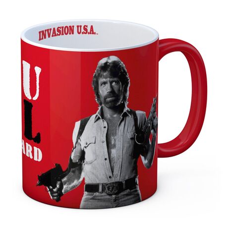 CHUCK NORRIS MUG SEE YOU IN HELL
